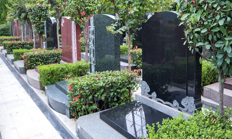 御泉森林陵园墓碑实拍