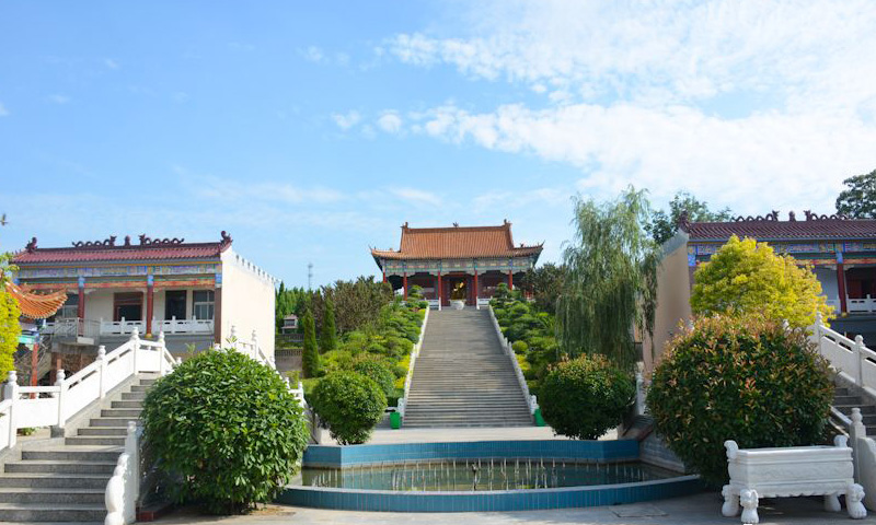 皇帝岭陵园入口天阶 皇帝岭陵园入口天阶