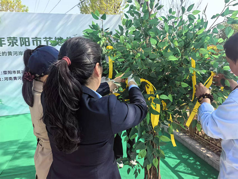 生态葬活动现场