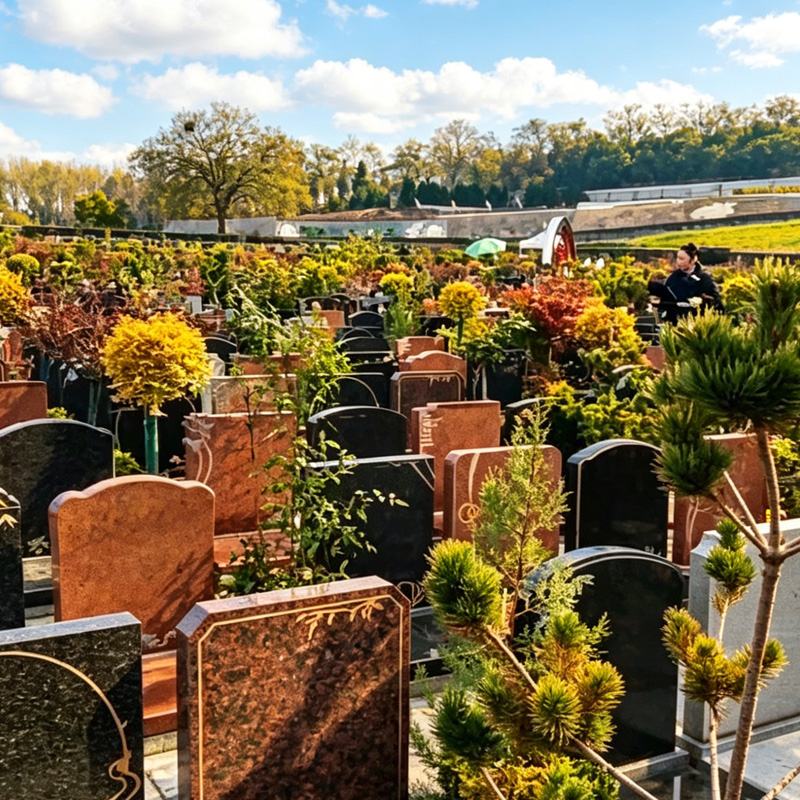 御泉森林陵园万寿B区整体实拍图