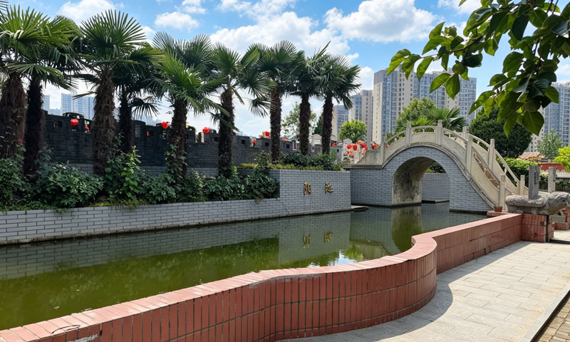 万福金像陵园景观实拍