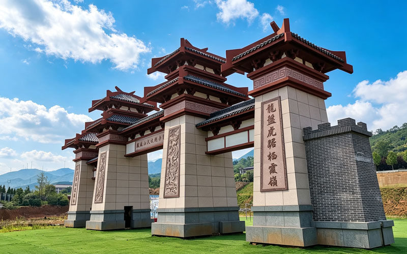 新密凤凰山公墓牌坊