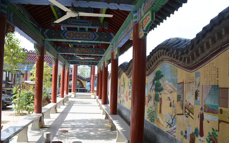 新密皇帝岭陵园园区环境 新密皇帝岭陵园园区环境