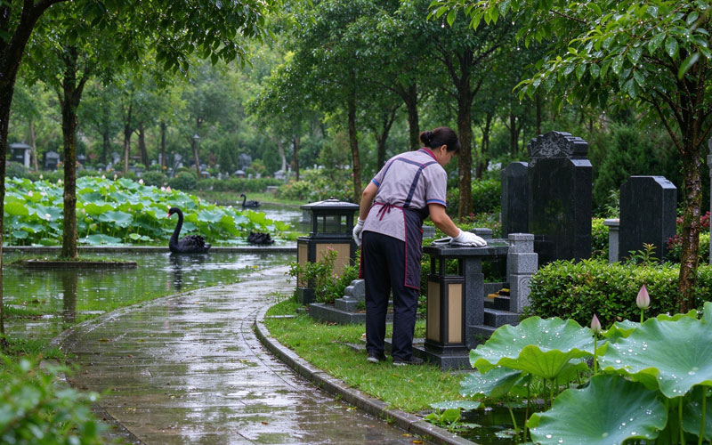 雨后清洁 雨后清洁